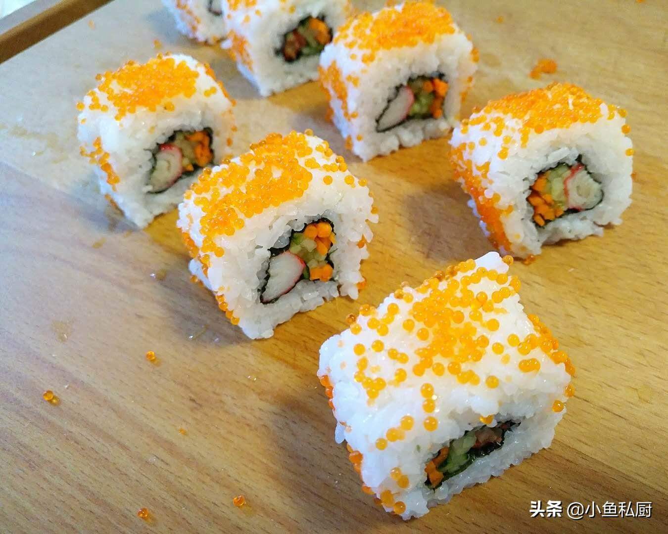 如何减少寿司米的粘性