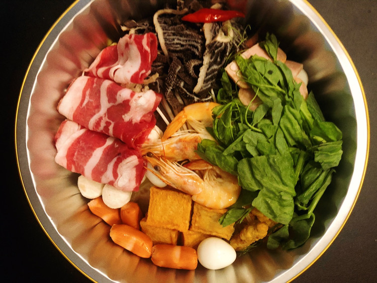 麻辣火锅底料与米饭的绝妙搭配
