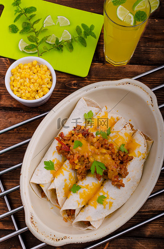 玉米饼与香草豆的搭配灵感